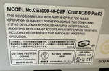 Graphtec CE5000-40-CRP Craft ROBO ProS Cutting Plotter 15" Cutting Width