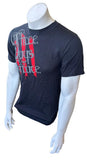 Anvil Men's Three Days Grace Graphic Black Short Sleeve Shirt Size Small