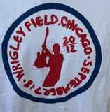 Murina Men's Bruce Springsteen Wrigley Field Chicago 2012 White Shirt Size Large