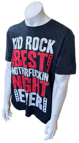 Gildan Men's Kid Rock Summer Tour 2013 Black Short Sleeve Shirt Size X-Large