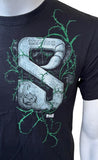 Anvil Men's Scorpions Graphic Black Short Sleeve Shirt Size Small