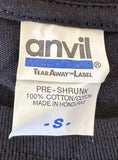 Anvil Men's Scorpions Graphic Black Short Sleeve Shirt Size Small