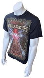 Anvil Men's Megadeth Endgame Graphic Black Short Sleeve Shirt Size Small