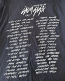 Anvil Men's Lady Gaga Born This Way 2011 Tour Black Short Sleeve Shirt Size L
