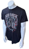 Hanes Men's Kid Rock Born Free Tour 2011 Black Short Sleeve Shirt Size Large