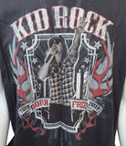 Hanes Men's Kid Rock Born Free Tour 2011 Black Short Sleeve Shirt Size Large