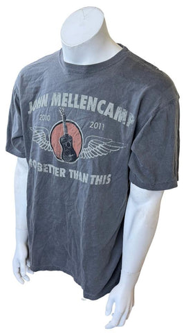 Comfort Colors Men's John Mellencamp No Better Than This 2010/2011 Shirt Size L