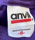 Anvil Men's Ron Jon Surf Shop Spring Break 2011 Cocoa Beach Purple Shirt Size S