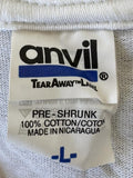 Anvil Jimmy Buffett Tour 2011-12 Fins To The Left Fins To The Right Shirt Size L