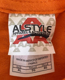 Alstyle Men's U2 360 World Tour Video Local Crew Orange Shirt Size XL