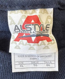 Alstyle Men's U2 360 World Tour Sound Local Crew Navy Short Sleeve Shirt Size XL