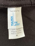 Tultex Men's Black Eyed Peas The End Black Short Sleeve Shirt Size Medium