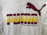 Anvil Men's Puma Central State University White Short Sleeve Shirt Size Large