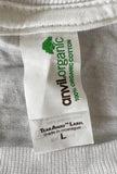 Anvil Men's Puma Central State University White Short Sleeve Shirt Size Large