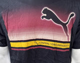 Anvil Men's Puma Central State University Black Short Sleeve Shirt Size Large
