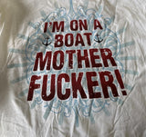 Anvil Men's Kid Rock's Chillin The Most Cruise 2011 White Shirt Size Large