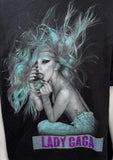 Anvil Men's Lady Gaga Born This Way Ball 2013 Tour Black Shirt Size X-Large