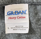 Gildan Men's Mossy Oak It's An Obsession Gray Short Sleeve Shirt Size Large