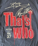 Hard Rock Cafe Men's The Who That's Who Signature Series 27 Shirt Size Small