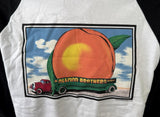 Anvil Men's Allman Brothers Band Eat A Peach For Peace 3/4 Sleeve Shirt Size L