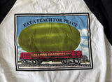 Anvil Men's Allman Brothers Band Eat A Peach For Peace 3/4 Sleeve Shirt Size L
