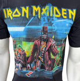 Anvil Men's Iron Maiden England North American Tour 2012 Black Shirt Size Small