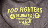Men's Foo Fighters Tour 2012 Pensacola Florida Black Shirt Size Medium