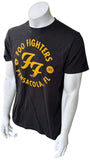 Men's Foo Fighters Tour 2012 Pensacola Florida Black Shirt Size Medium