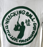 Murina Men's Bruce Springsteen Wrecking Ball 2012 White Shirt Size Small