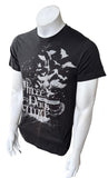 Tultex Men's Three Days Grace Life Starts Now Graphic Black Shirt Size Small