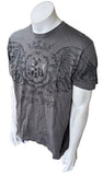 Anvil Men's The Twilight Zone Tower Of Terror Gray Short Sleeve Shirt Size Large