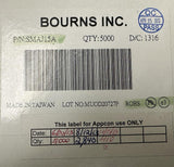 Reel of 410 Bourns SMAJ15A TVS Diode 15V 400W 16.4A Unidirectional DO-214AC SMD