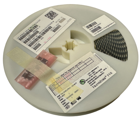 Reel of 834 Vishay SMCJ75A-E3/57T TransZorb TVS Diode 75V 121V 1500W DO-214AB