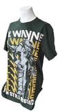 Gildan Women's Lil Wayne I'm Still Music Green Short Sleeve Shirt Size Small