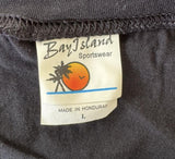 Bay Island Women's The Black Eyed Peas The End Graphic Black Shirt Size Large