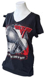 Bay Island Women's Van Halen A Different Kind Of Truth Black Shirt Size Large