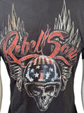 Next Level Men's Kid Rock Rebel Soul Tour 2013 Graphic Black Shirt Size Medium