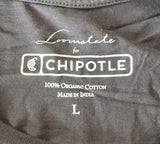 Loomstate Men's Chipotle Farm Team Graphic Black Short Sleeve Shirt Size Large