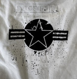 Loomstate Men's Chipotle The Anti-MRE White Short Sleeve Shirt Size Large