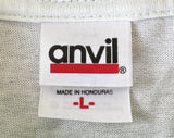 Anvil Men's Yo Gabba Gabba Biz's Beat Of The Day White Shirt Size Large