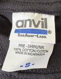 Anvil Men's Honor Society Here Comes Trouble Tour 2012 Black Shirt Size Small