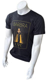 American Apparel Men's Barbra Streisand Live Graphic Black Shirt Size Small
