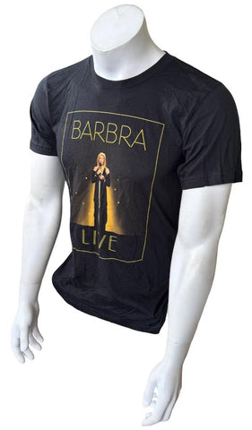 American Apparel Men's Barbra Streisand Live Graphic Black Shirt Size Small