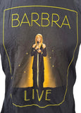 American Apparel Men's Barbra Streisand Live Graphic Black Shirt Size Small