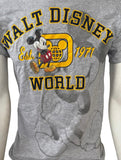 Disney Men's Walt Disney World Mickey Mouse Est. 1971 Gray Shirt Size Small