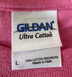 Gildan Men's Ron Jon Surf Shop Spring Break 2013 Orlando Pink Shirt Size Large