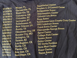 Drake Men's Club Paradise Tour Black Short Sleeve Shirt Size Large