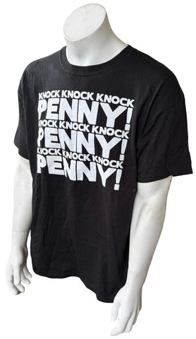 Ripple Junction Men's The Big Bang Theory Knock Knock Knock Penny Shirt Size L
