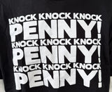 Ripple Junction Men's The Big Bang Theory Knock Knock Knock Penny Shirt Size L
