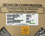 Reel of 1000 Nichicon PCF1C220MCL1GS Aluminum Polymer Capacitor 22µF 16V 45mΩ